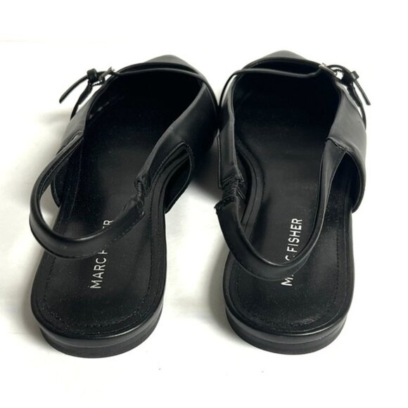 Marc Fisher Women’s Elema Black Flats, Size 9.5M - Picture 4 of 6